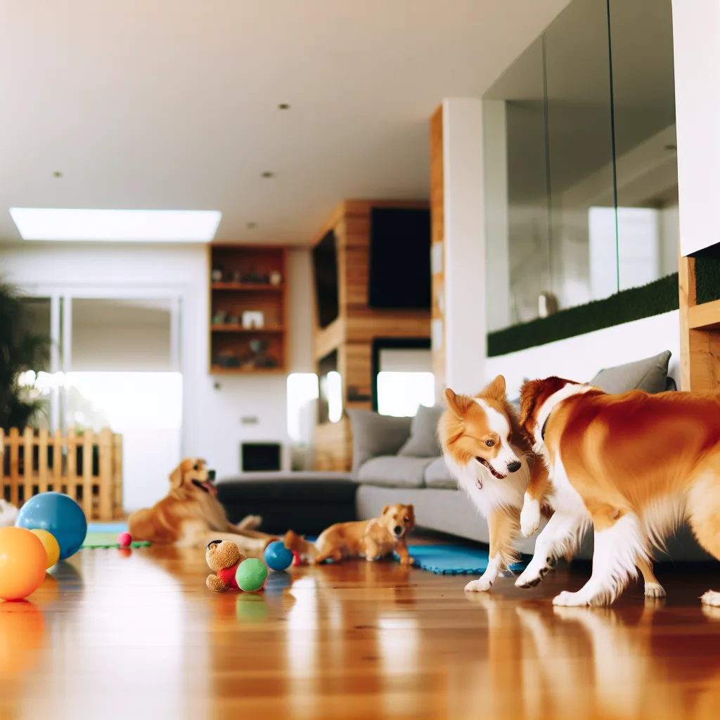 Juegos divertidos para perros en casa