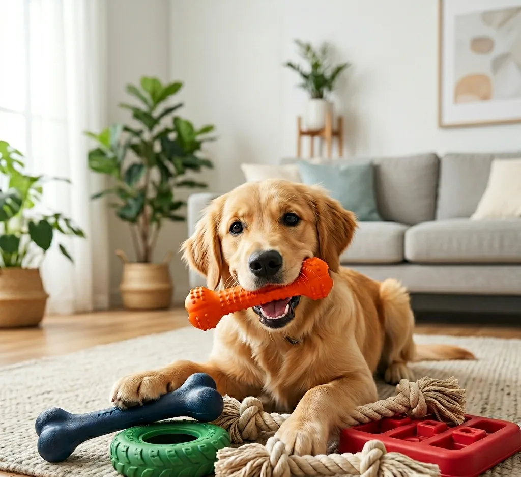 Guía completa de juguetes para perros destructivos: Resistencia y seguridad