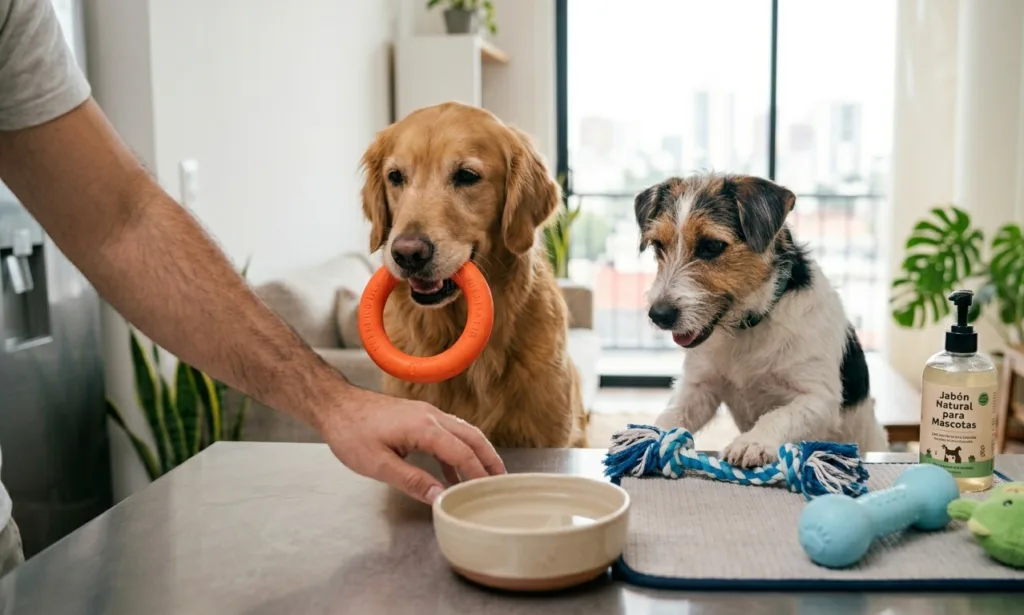 Cómo limpiar y desinfectar juguetes para mascotas: Guía de higiene profunda y prevención de zoonosis