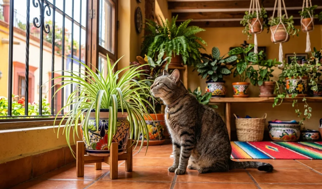 Guía de plantas pet-friendly: Cómo armar un jardín seguro para tu gato en México