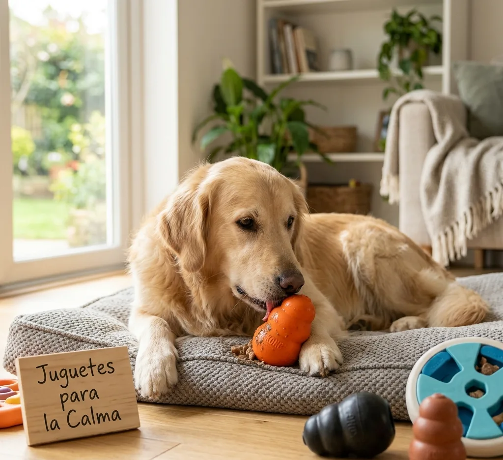 Juguetes que ayudan a reducir la ansiedad en perros: Guía de bienestar emocional
