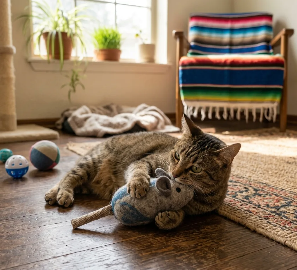 Cómo elegir juguetes seguros para gatos: Guía completa para dueños responsables