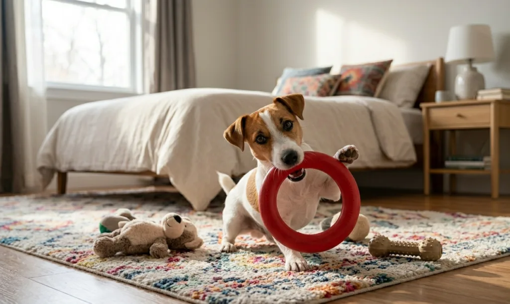 Juguetes para perros destructores: Guía de materiales de alta resistencia y manejo de la mordida compulsiva